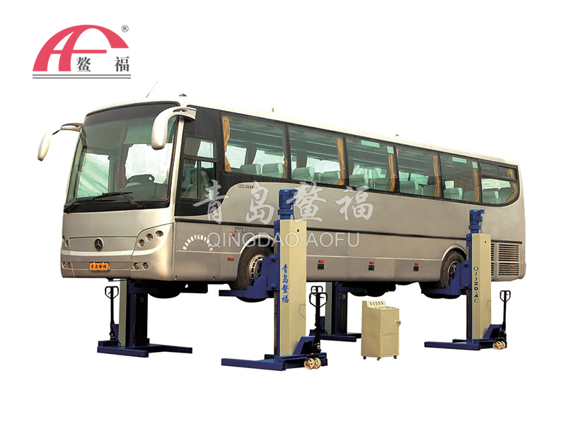 移動(dòng)抱胎大車(chē)舉升機(jī)QJJ20/30-4C<br>（20噸/30噸，四柱）