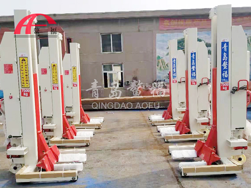 45噸六柱液壓抱胎舉升機(jī)案例