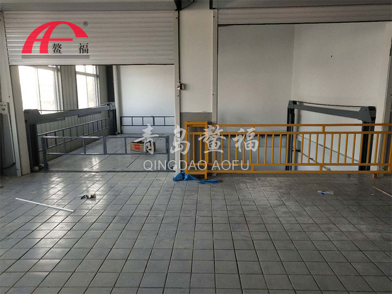 廣州揭陽汽修廠汽車提升案例